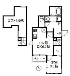 Mellowの物件間取画像